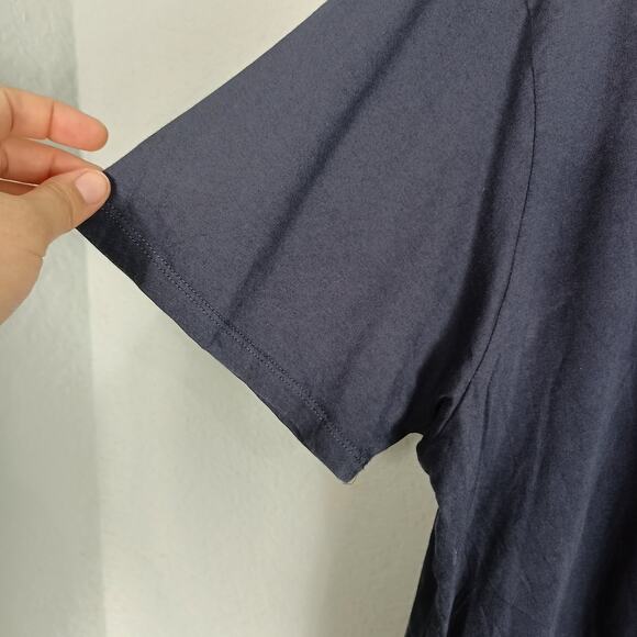 '47 Brand Mens XXL Navy Blue NFL Houston Texans Football T-Shirt 100% Cotton - Picture 4 of 6